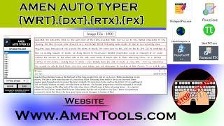 auto typing software for Notepad rt, rt++, RTX, px,dxt,wrt