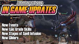 Night Crows In Game Updates | August 06, 2024