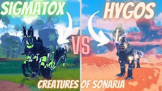 SIGMATOX VS HYGOS! || Creatures of Sonaria