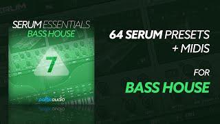 Serum Essentials Vol 7 - Bass House (64 Serum Presets, 39 MIDI Files) - Soundbank