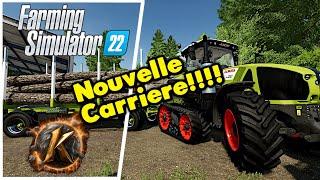 Présentation de la nouvelle carriere sur FARMING SIMULATOR 22 #farmingsimulator22 #farming