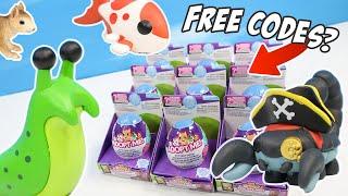 Adopt Me Mystery Pets Eggs Series 3 Collection Unboxing Free Codes!