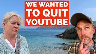 We wanted to QUIT YOUTUBE, but why? - Being honest about our life in CORNWALL