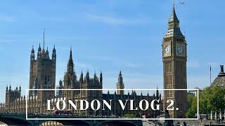 LONDON VLOG 2.: GIGIVEL LONDONBAN | VÁROSNÉZÉS, HAJÓKÁZÁS, LONDON EYE