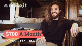 I Live, Travel, & Game Out Of My Van For $700 A Month | Unlocked