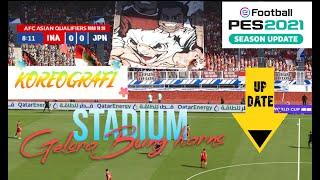 PES 2021  - Update Stadium Gelora Bung Karno V1 With choreography World Cup 2026 - Football Life 25