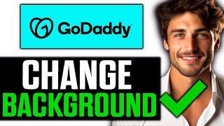 How To Change Background on GoDaddy Website Builder (2024)