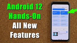 Android 12 Beta Hands-On  - Every NEW Feature and Major Change! (with New Design)