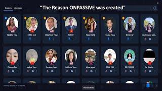 HMONG AFFILIATES WEBINAR, 05/20/2024 - "The Reason #ONPASSIVE was created"