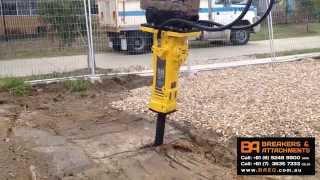 BAEG - BA Equipment delivers QLD’s first Atlas Copco SB702 Hydraulic Breaker