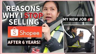 REASONS WHY I STOP SELLING ON SHOPEE AFTER 6 YEARS! 
