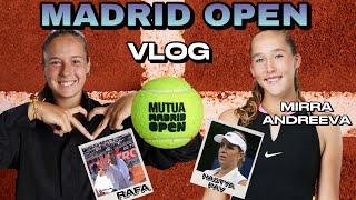 MADRID MASTERS. FRIENDSHIP IN TENNIS. MIRRA ANDREEVA