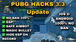 HACK PUBG MOBILE 3.3 Update + Wallhack + Aimbot + Esp | and All Cheats WITH NO BAN