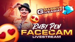  RUBYPEN GAMING FACECAM LIVE MASSIVE GIVEAWAY  DAY 1