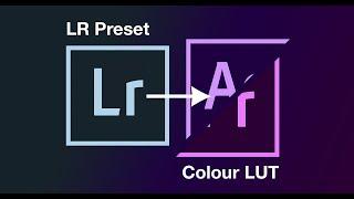 FREE Convert LR Preset to LUT tutorial