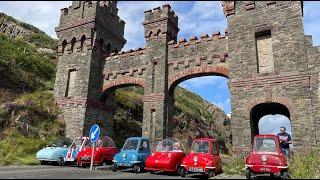 Peel P50 Isle of Man Peel Cars 2024 Rally, The Worlds Smallest Car