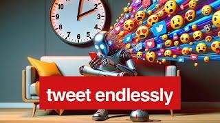 How to run a SIMPLE Twitter (X) bot for your profile or business | Increase your X engagement