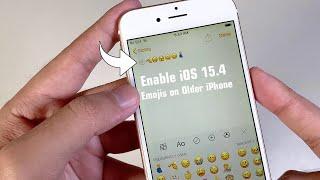 Bring iOS 15.4 Emojis to Older iPhone