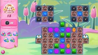Candy Crush Saga LEVEL 2410 NO BOOSTERS (new version)