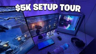 DREAM 14 Year Old's $5000 Gaming Setup Tour...