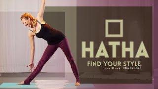 Hatha Flow Yoga For Beginners (30-min) Discover the Hatha Yoga Style (All Levels) Full Class