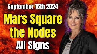 Break Free of Karmic Ties! Mars Square the Nodes