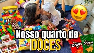 TOUR PELO NOSSO QUARTO DE DOCES!