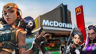 Valorant Agents at McDonald's