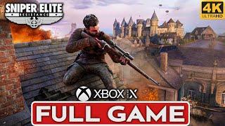 SNIPER ELITE RESISTANCE XBOX SERIES X Gameplay Walkthrough FULL GAME [4K 60FPS] - No Commentary