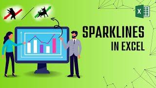 Quickly create Mini Charts using sparklines in excel