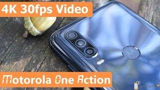 Motorola One Action - 4K 30fps Video Sample - Still work to do!