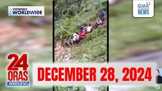 24 Oras Weekend Express: December 28, 2024 [HD]