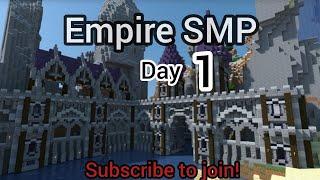 Empire SMP (free to join!) Minecraft Java x Bedrock Day 2