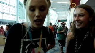 Laura at vidcon 2017 with AGGETV!!!!!!!!!!!!!!!!!!!!!!