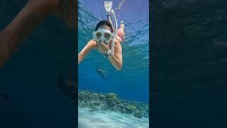 Deep Underwater Girl Swimming | Bikini Girls Swimming In Underwater 135 | Underwater Official 10M