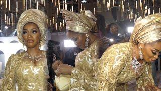 SEE THE BILLIONAIRE WITH CLASS...GLOWISH LOOK OF DR MRS SHADE OKOYA AT FATGBEMS SON'S WEDDING