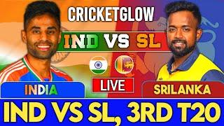 Live : IND Vs SL, T20 Match -3| Live Scores & Commentary | T20 W-Asia Cup 2024  | Last 5 overs