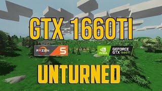 Unturned Fps Test GTX 1660Ti + Ryzen 5 3600X 1080P