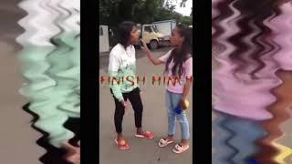 LISTEN TO ME NOW INDIAN VERSION GIRL FIGHT TIK TOK CHALLENGE