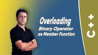 Overloading Binary Operator as Member Function