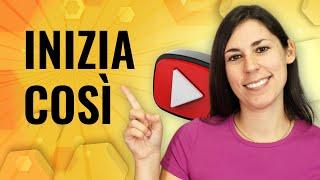 Cosa serve per INIZIARE SU YOUTUBE? 5 Ingredienti