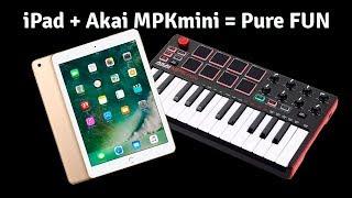 Akai MPKmini MK II - Review and Tutorial for iPad (better audio)