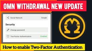 Omega Network Mining New Updates Omega Network Withdrawal Omega Network Authentication full process