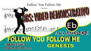 Genesis - Follow You Follow Me - Alto Sax Eb