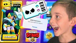 KARDEŞİMİN HESABINA PASS PLUS ALDIM  Brawl Stars