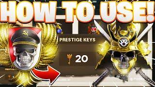 HOW to USE PRESTIGE KEYS in BLACK OPS COLD WAR - HOW TO SPEND PRESTIGE KEYS (Cold War PRESTIGE KEYS)