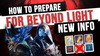 How to Prepare for Beyond Light *UPDATE*, Power Leveling, Tokens, Bounties | Destiny 2