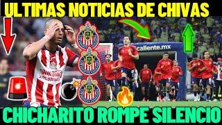 JAVIER CHICHARITO HERNANDEZ RESPONDE A LAS CRITICAS, ULTIMAS NOTICIAS DE CHIVAS