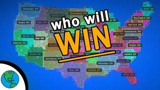 I Made The USA States Fight Each Other Until Only 1 Was Left! -WorldBox