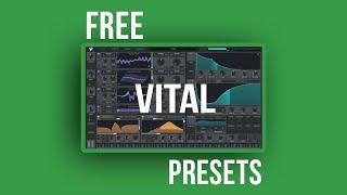 FREE Vital Presets | Techno, Future House, Bigroom, Future Rave, Deep House